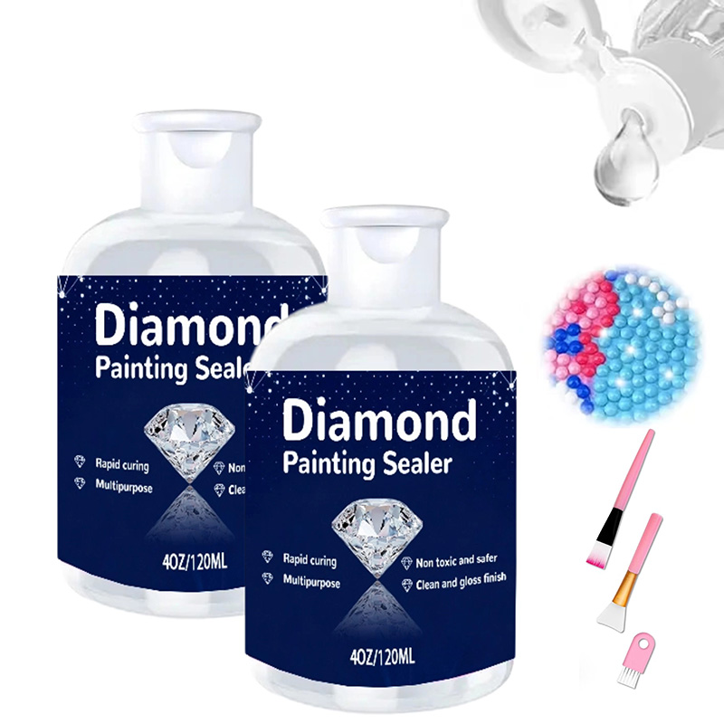 Resin Art Painting - Diamond Painting Sealant, Art and Craft