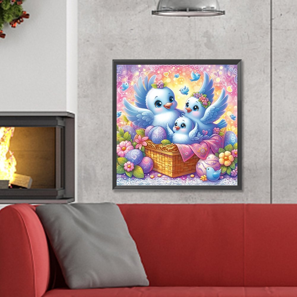 Resin Art Painting - Diamond Painting Family Christmas Father Full