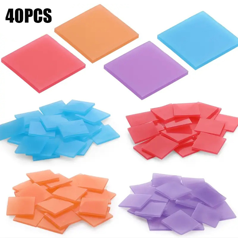 Resin Art Painting - 40Pcs Diamond Painting Wax Clay, Nail