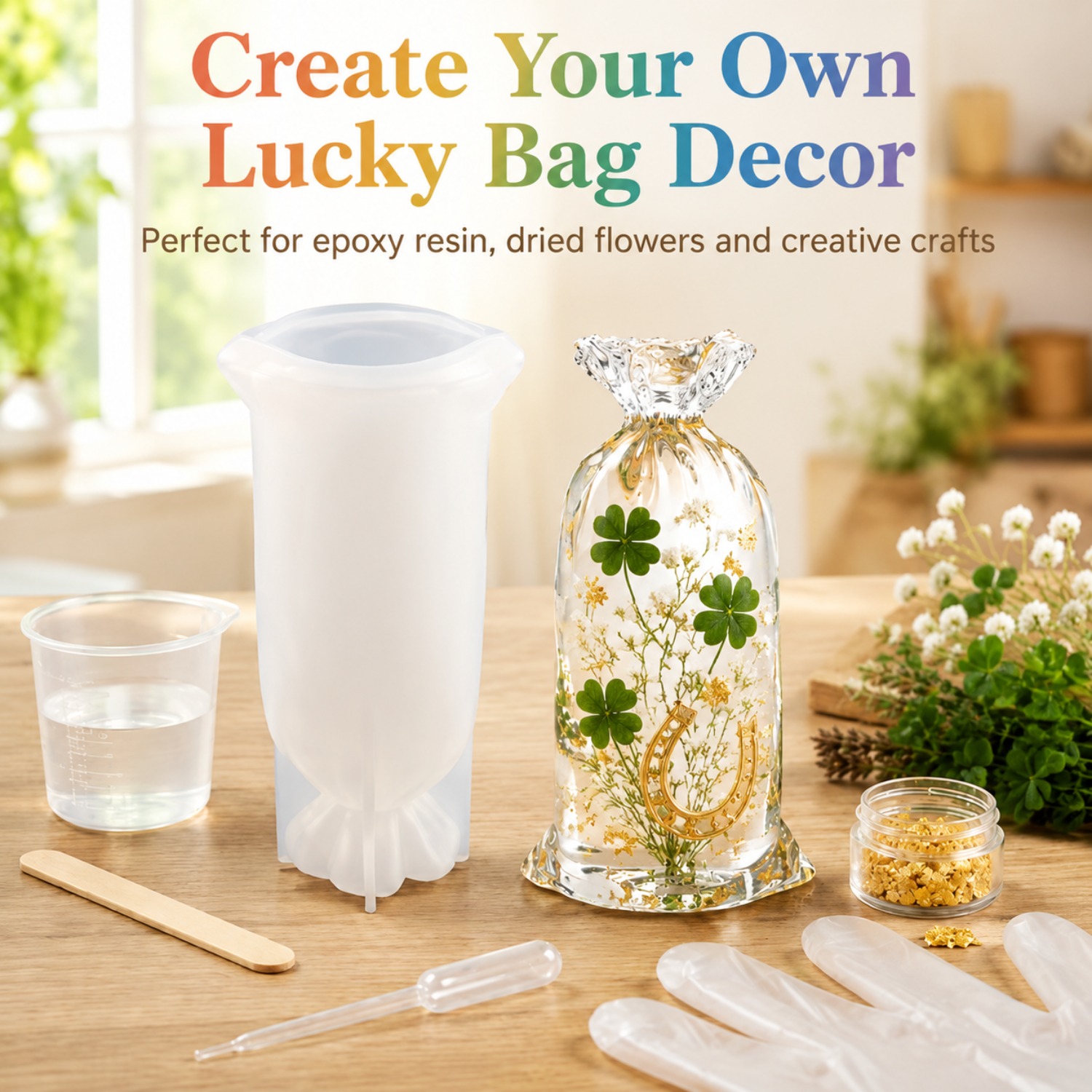 Resin Art Mould - Lucky Bag Resin Silicone Moulds, Reusable