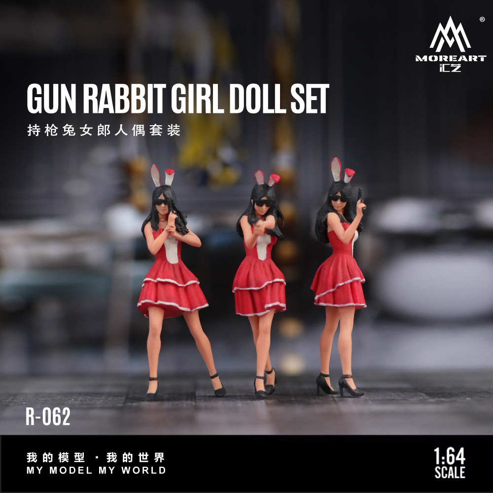Resin Art And Decor - More Art 1:64 The Bunny Girl
