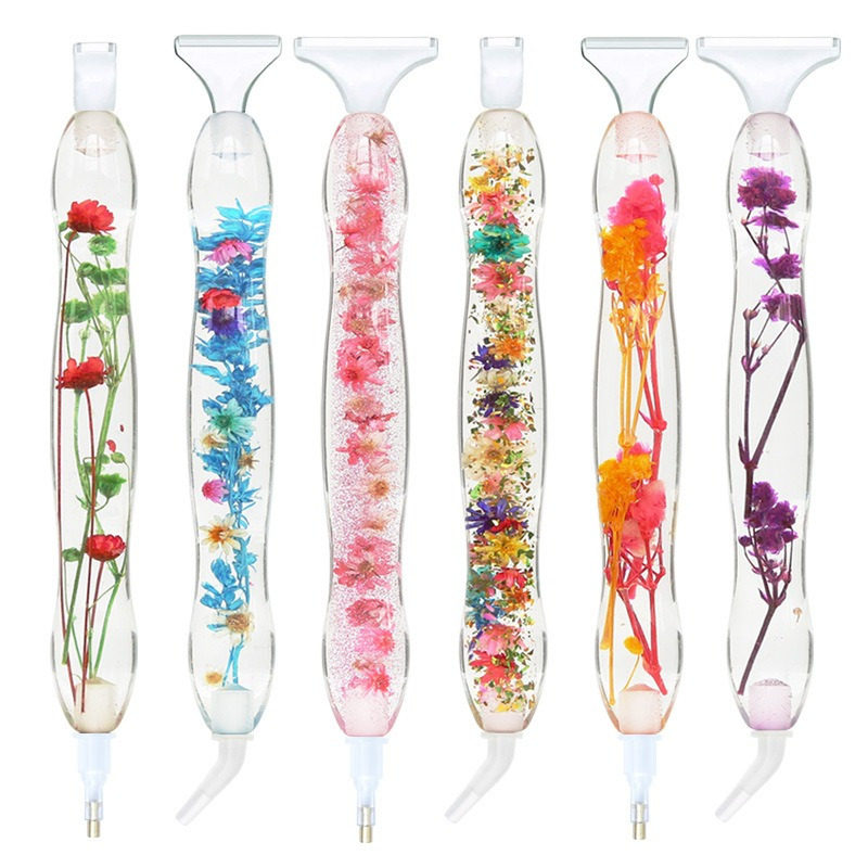Resin Art Painting - 1set Flower Design Resin 5D Diamond