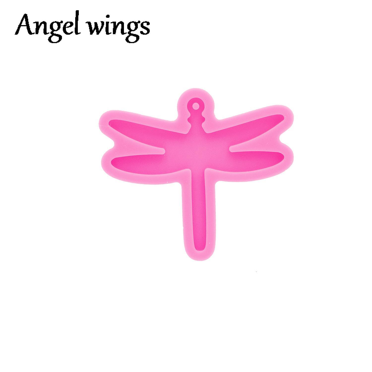 DY1056 Silicone Butterfly/Drag - Resin Art A Keychain 评论和价格