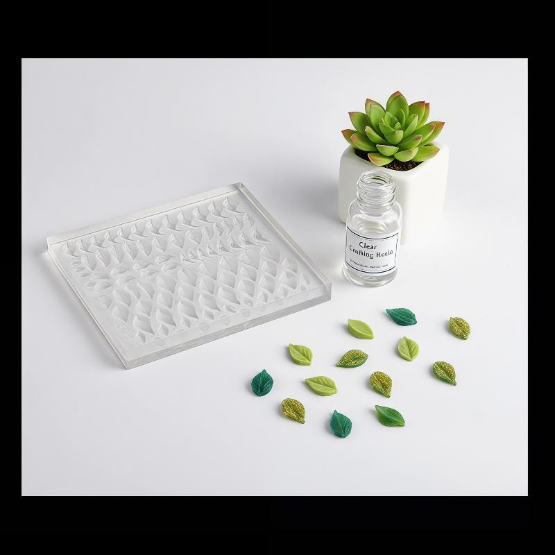 Miniature Leaf Silicone Mold 3 - Resin Art Mould 评论和价格