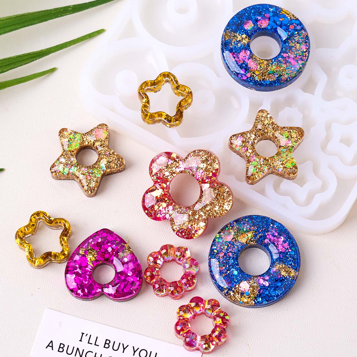 Multifuntional Jewelry Silicon - Resin Art Mould 评论和价格