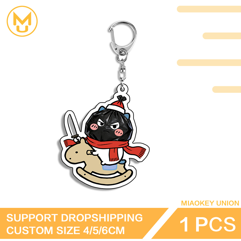 White Hamster Traehest Funny P - Resin Art A Keychain 评论和价格