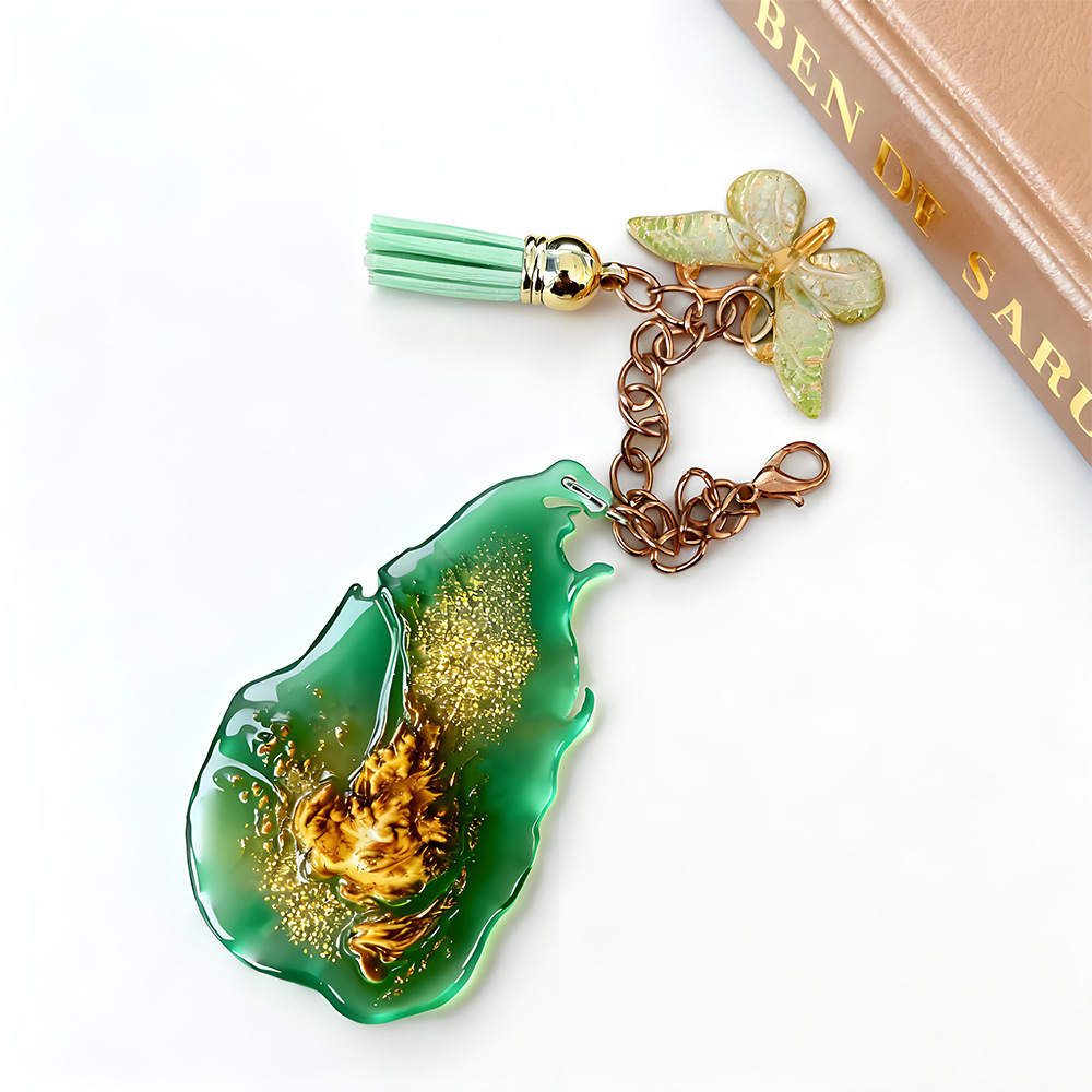 Sri Lanka Map Mold Pendant Key - Resin Art A Keychain 评论和价格