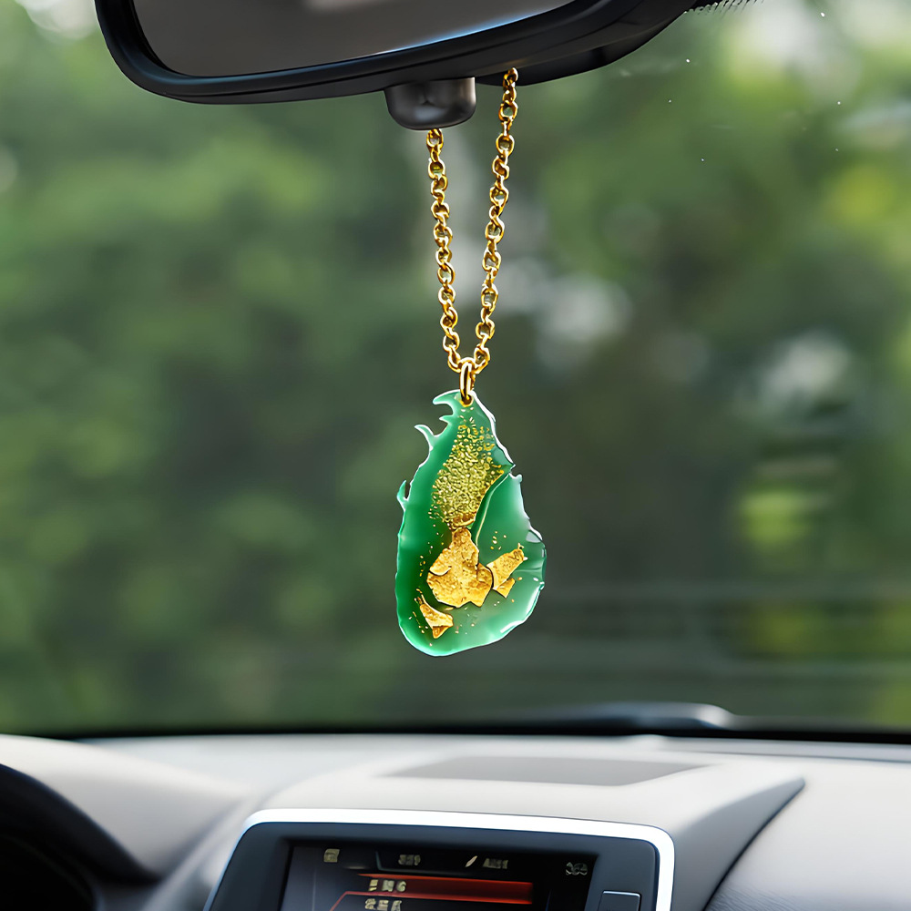Sri Lanka Map Mold Pendant Key - Resin Art A Keychain 评论和价格