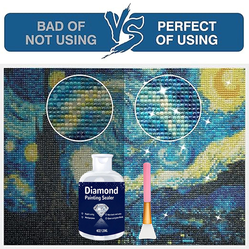 Diamond Painting Sealant, Art  - Resin Art Painting 评论和价格