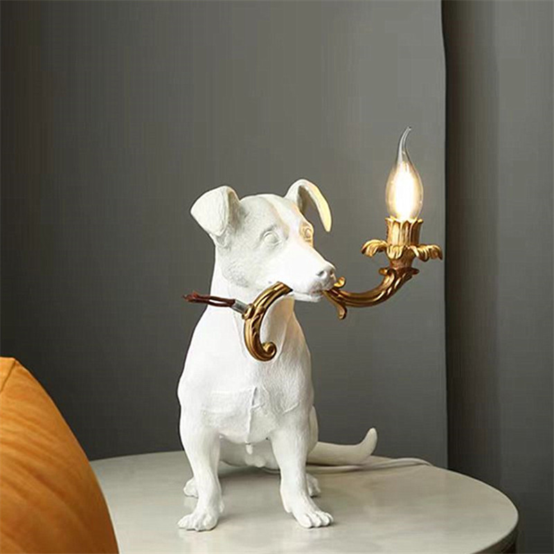 Resin Dog Table light Jobby Ta - Resin Art On Floor 评论和价格