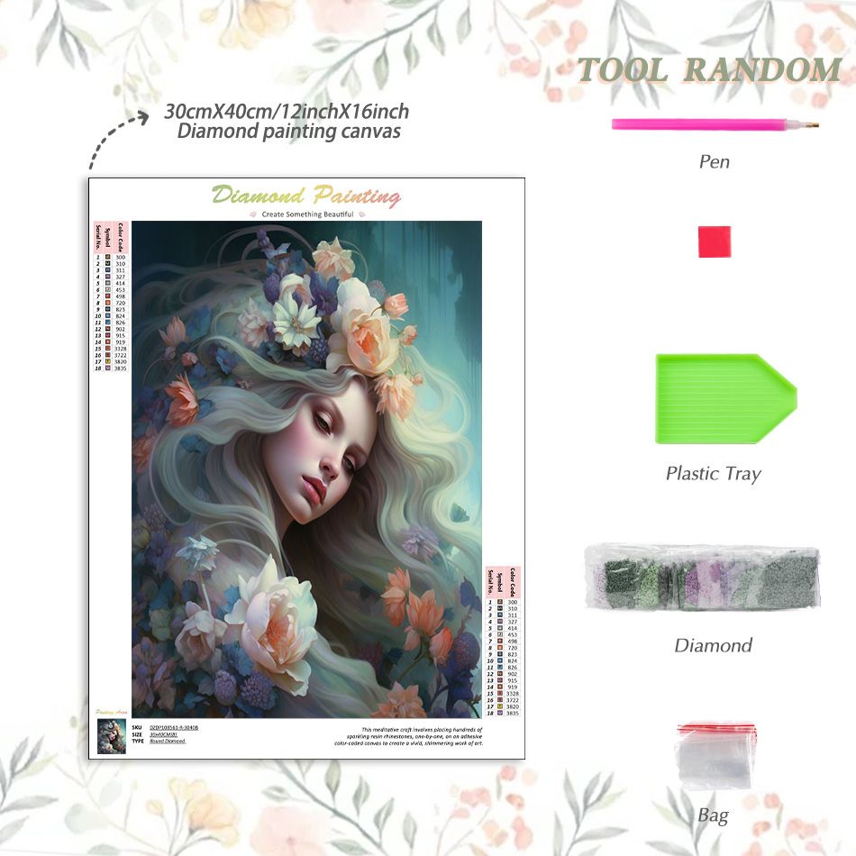 CHENISTORY Character Diamond P - Resin Art Ideas With Pictures 评论和价格