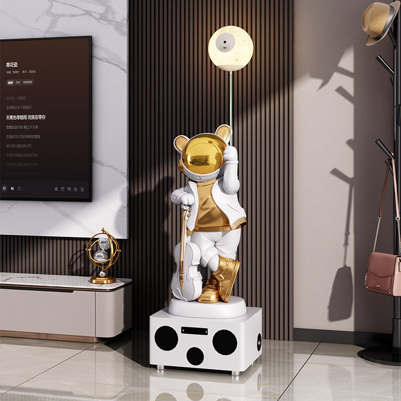 Home Decor 136CM Rabbit Astron - Resin Art In Floor 评论和价格
