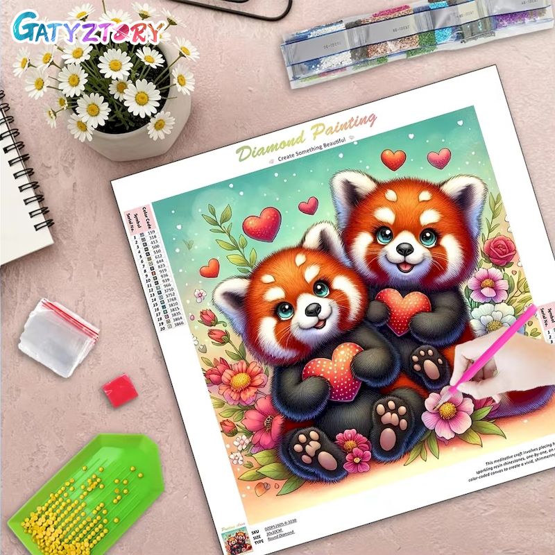 GATYZTORY Cartoon 5d Diamond P - Resin Art Ideas With Pictures 评论和价格