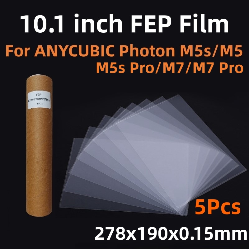 5 Pcs Fep Film 10.1 Inch 278x1 - Resin Art Pro 评论和价格