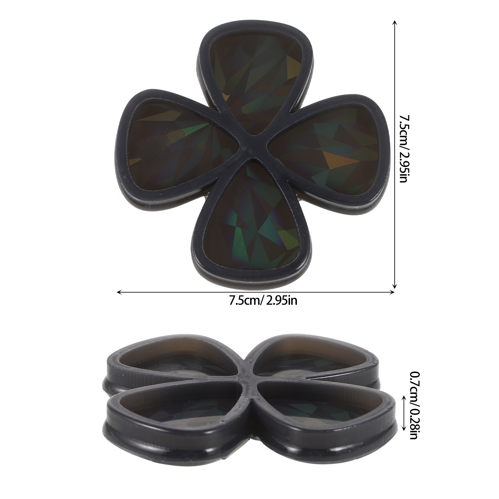 DIY Holographic Guitar Pick Si - Resin Art A Keychain 评论和价格