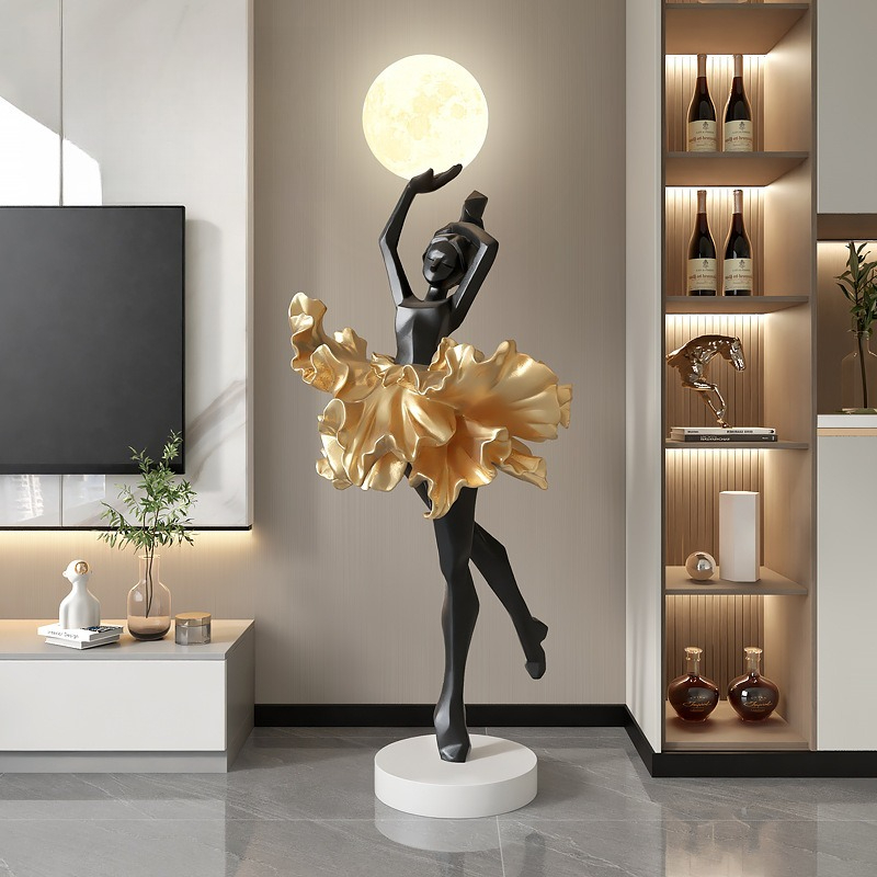 Girl Art Ornament Italian Abst - Resin Art On Floor 评论和价格