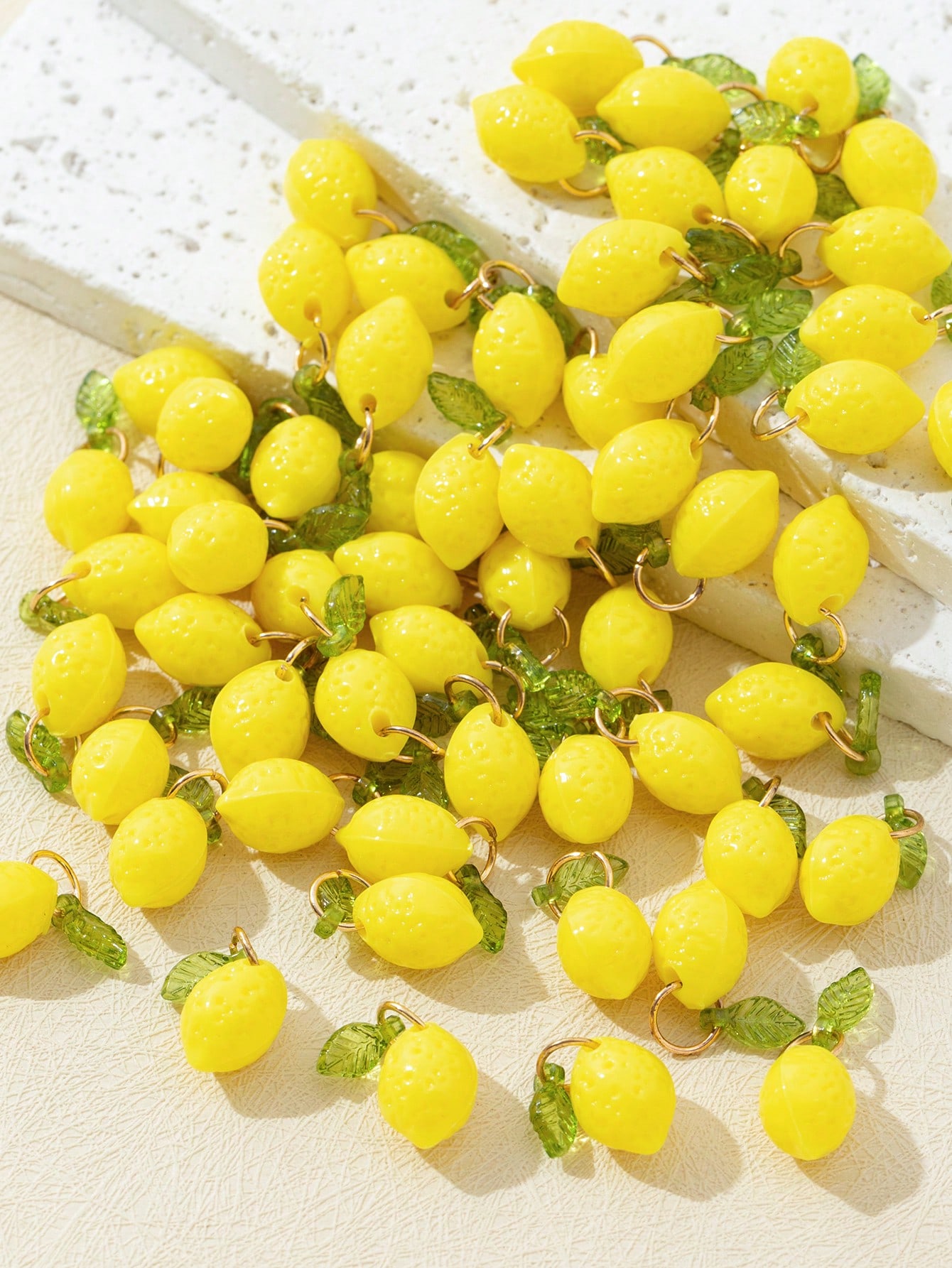 10Pcs 3D Lemon Resin Charms Pe - Resin Art And Decor 评论和价格
