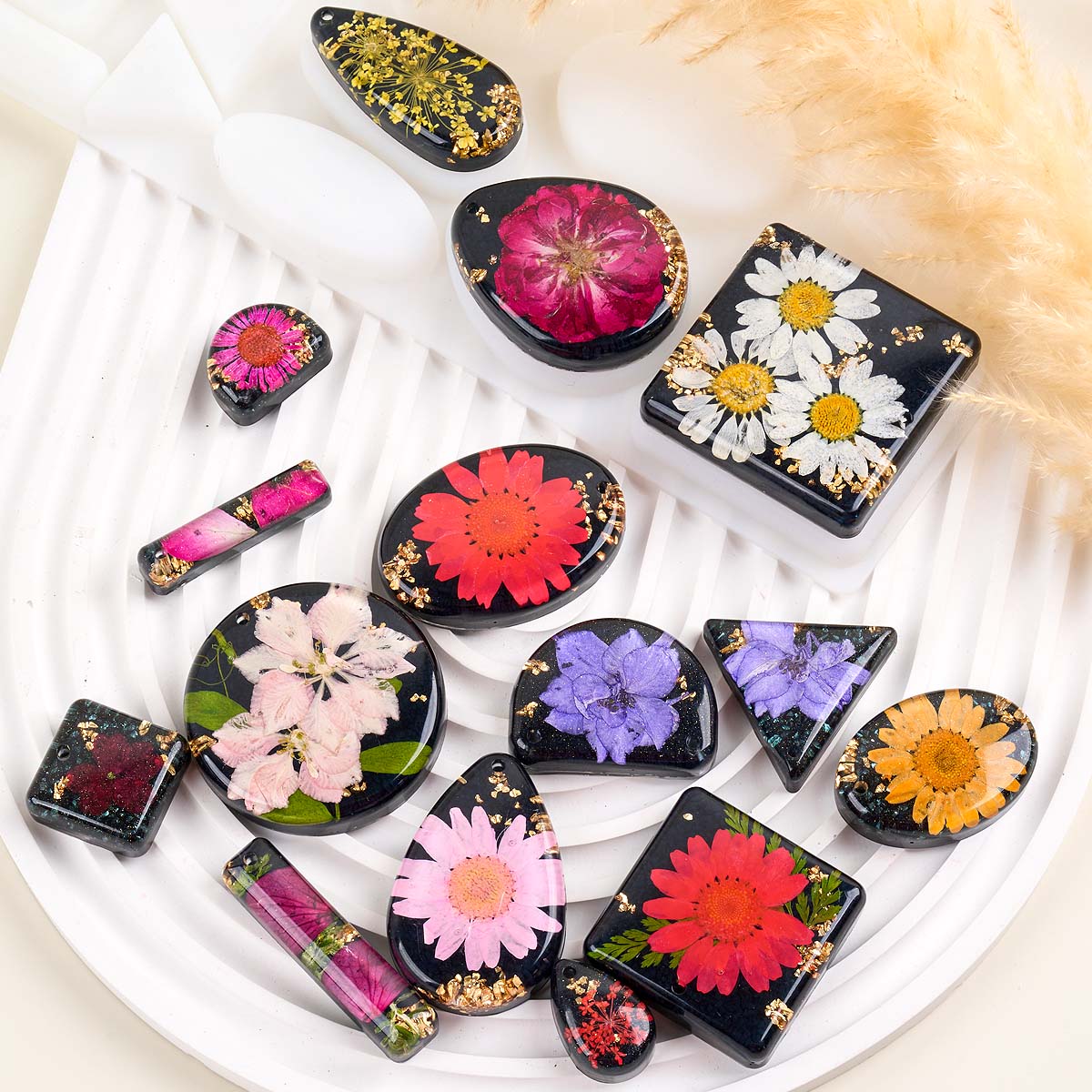 Time Stone Pendant Silicone Mo - Resin Art A Keychain 评论和价格