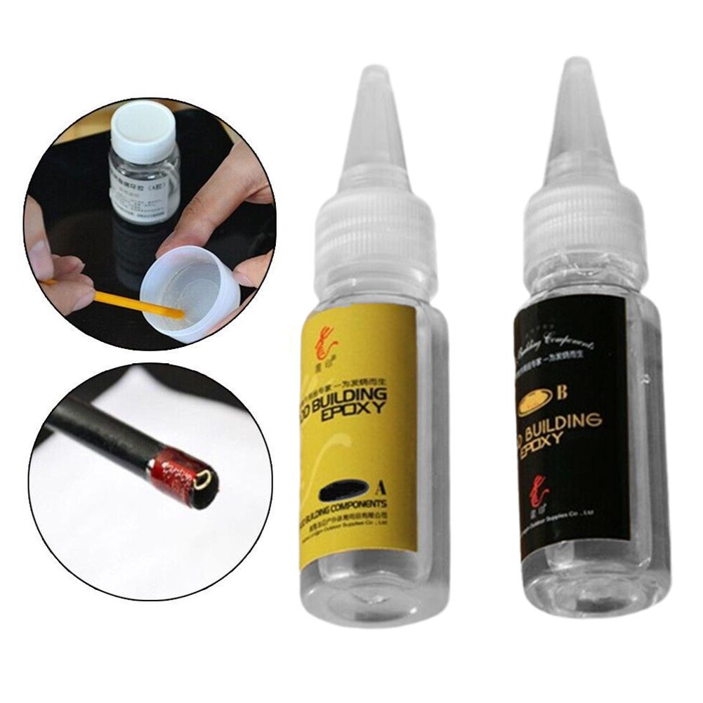 2Pcs Fishing Rod Glue Fishing  - Epoxy Resin Ab 评论和价格