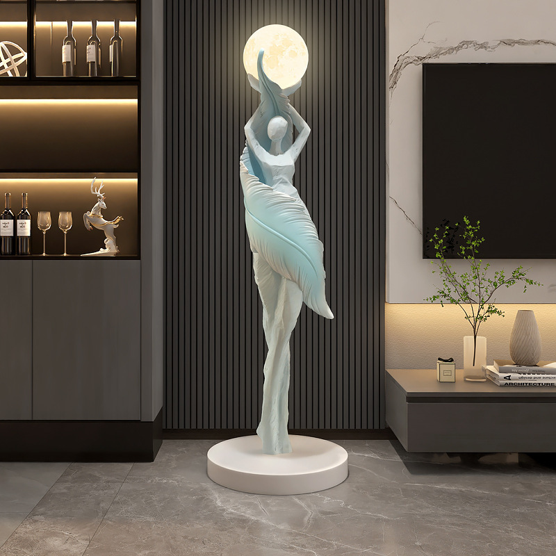 Large Entrance Floor Lamps Gif - Resin Art On Floor 评论和价格