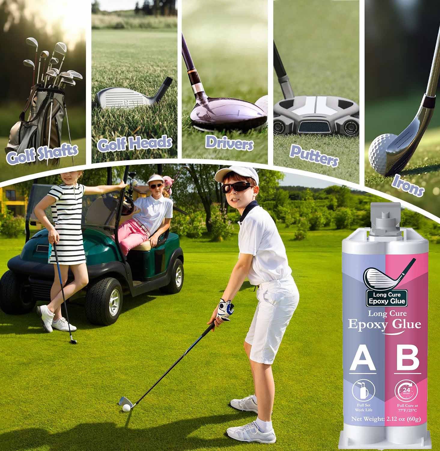 Long Cure Epoxy Glue for Golf  - Epoxy Resin Ab 评论和价格