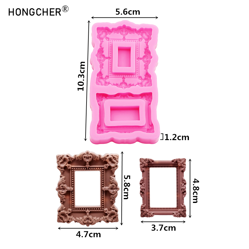 European Embossed Small Photo  - Resin Art Mould 评论和价格