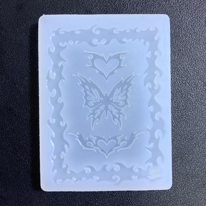 Resin Art Mold Crystal Silicon - Resin Art A Keychain 评论和价格