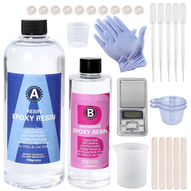 Epoxy Resin Kit Crystal Clear  - Epoxy Resin Ab 评论和价格