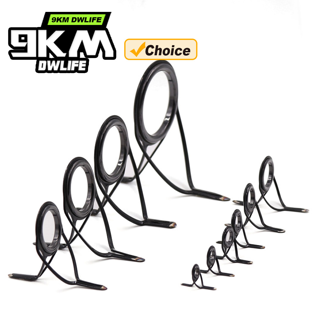 9KM OB Curved Rod Guide Kit 10 - Epoxy Resin Ab 评论和价格