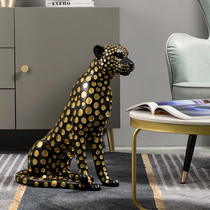 Home Decor Fortune Leopard Sta - Resin Art In Floor 评论和价格