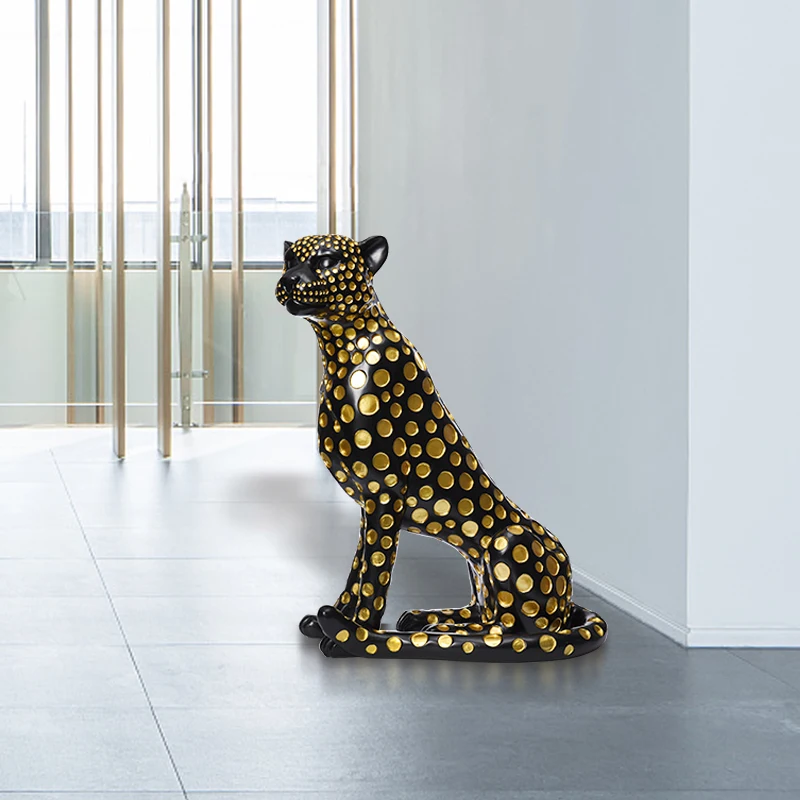 Home Decor Fortune Leopard Sta - Resin Art In Floor 评论和价格