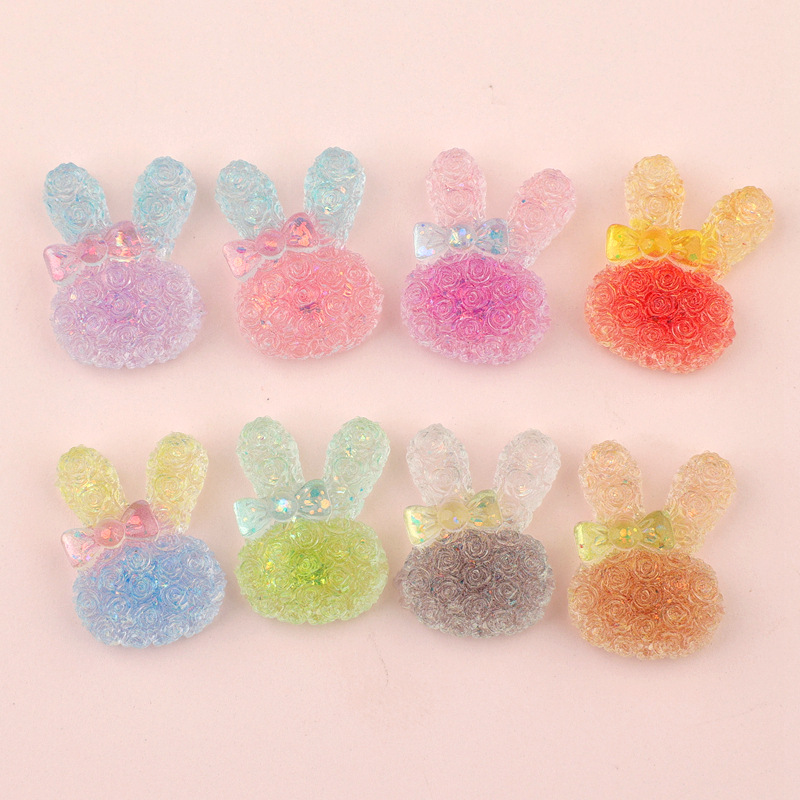 5PCS 18*25mm Luminous Gradient - Resin Art And Decor 评论和价格