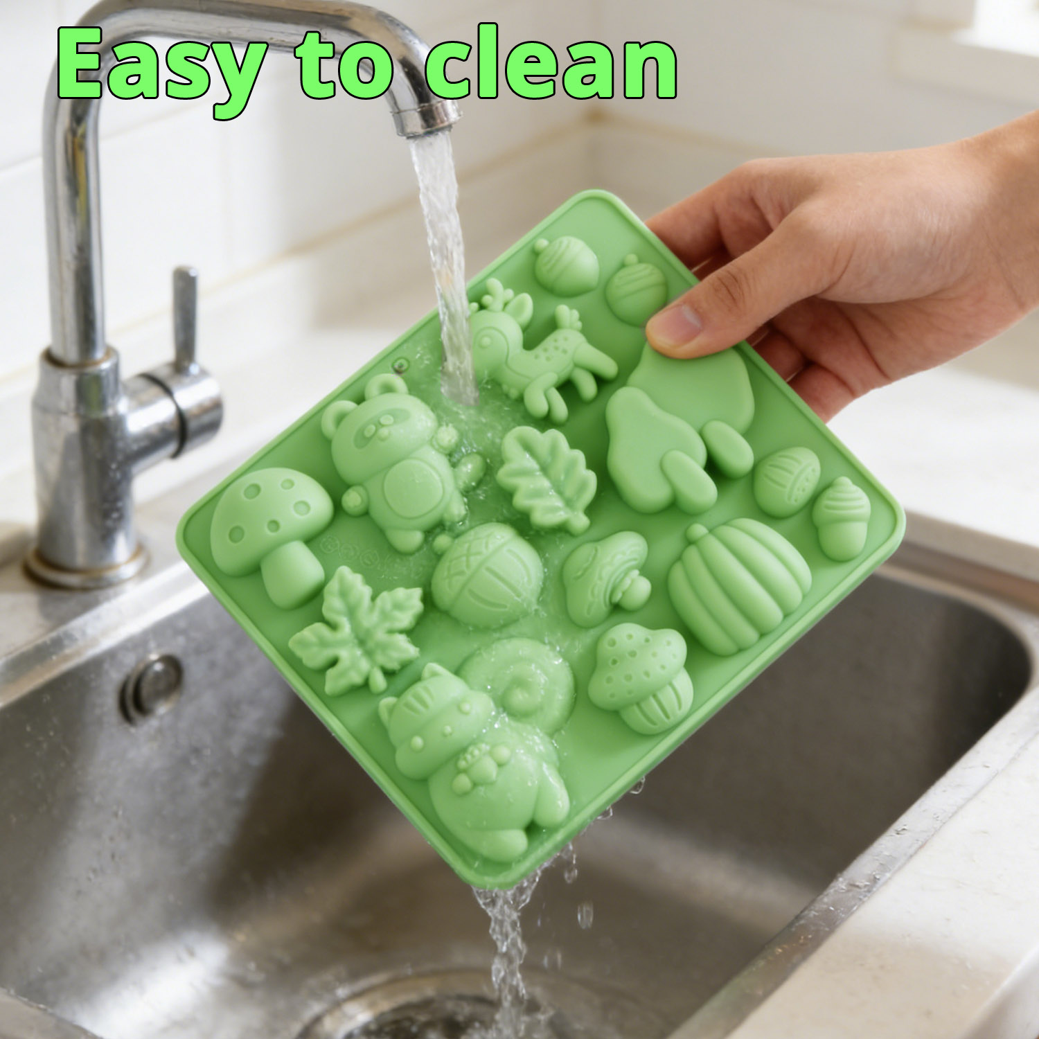 1 Silicone Cake Mold in the Sh - Resin Art And Decor 评论和价格