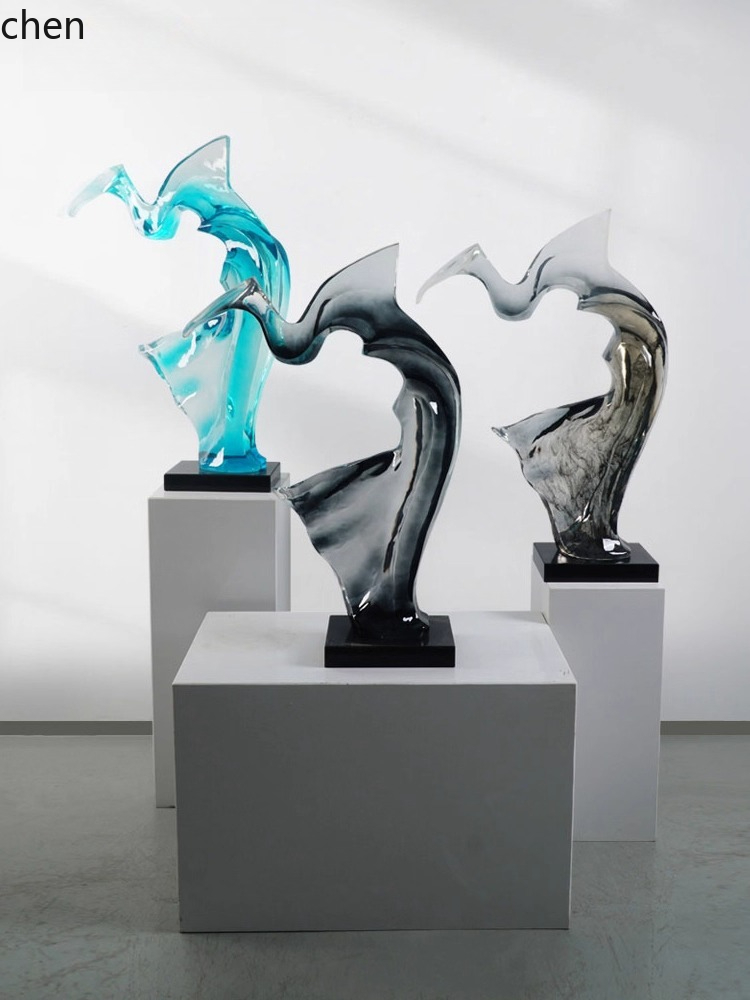 HT  Transparent Resin Sculptur - Resin Art In Floor 评论和价格