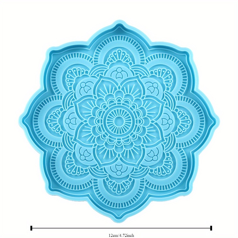 Mandala Coaster Silicone Mold  - Resin Art Mould 评论和价格