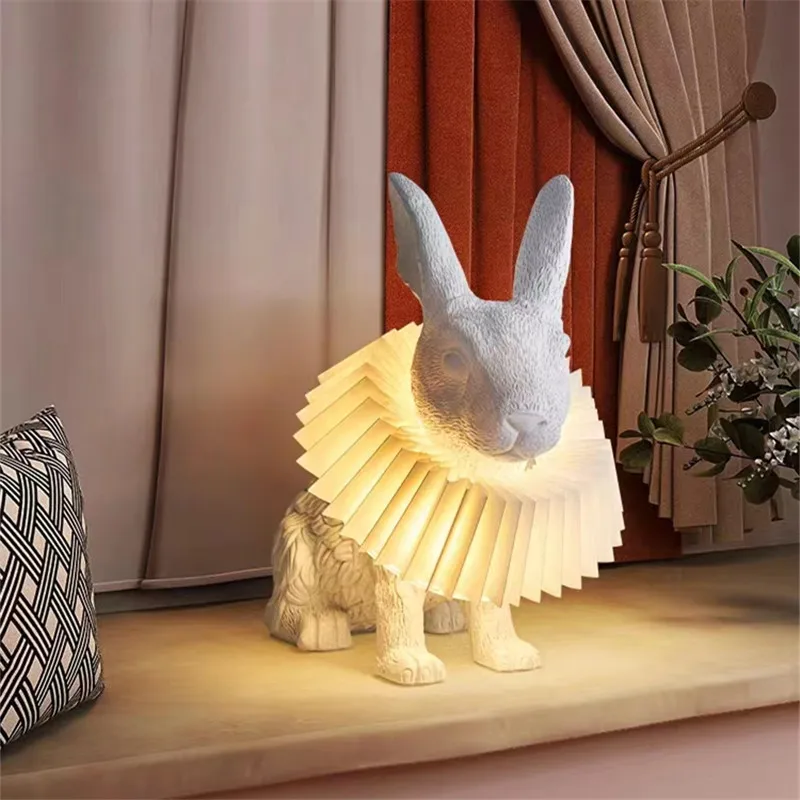 Modern Adorable Rabbit Table L - Resin Art On Floor 评论和价格