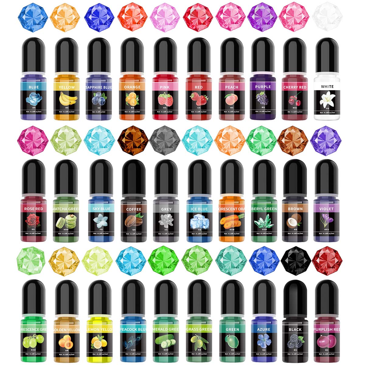 5ml/Bottle Epoxy Resin Pigment - Epoxy Resin Ab 评论和价格
