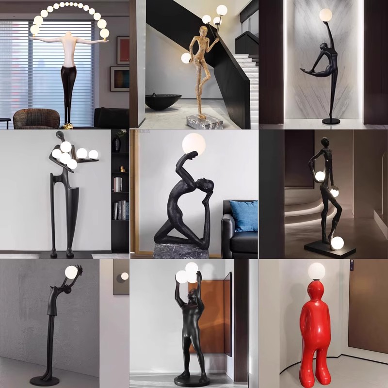 Living Room Floor Lamp Crafts  - Resin Art In Floor 评论和价格