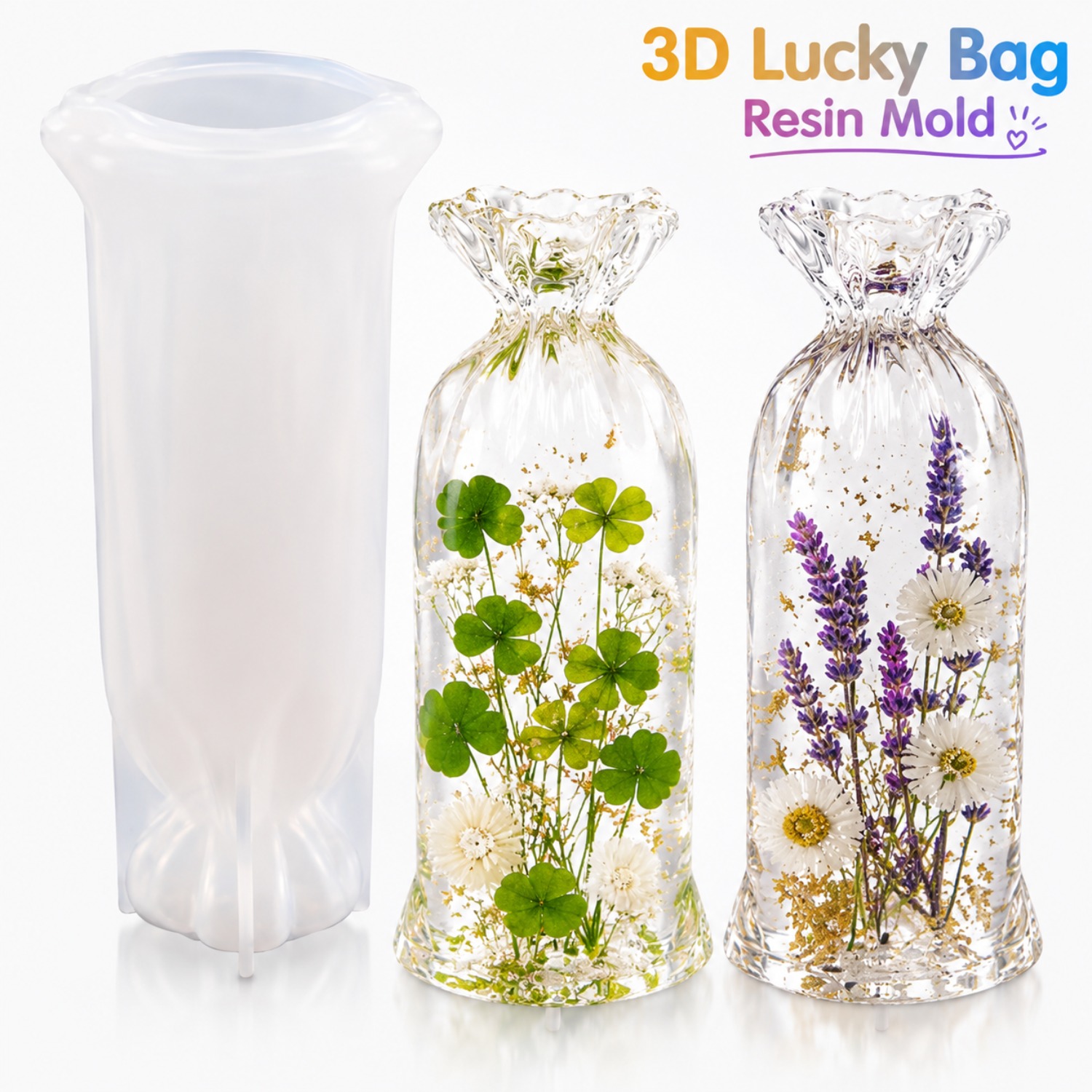 Lucky Bag Resin Silicone Mould - Resin Art Mould 评论和价格