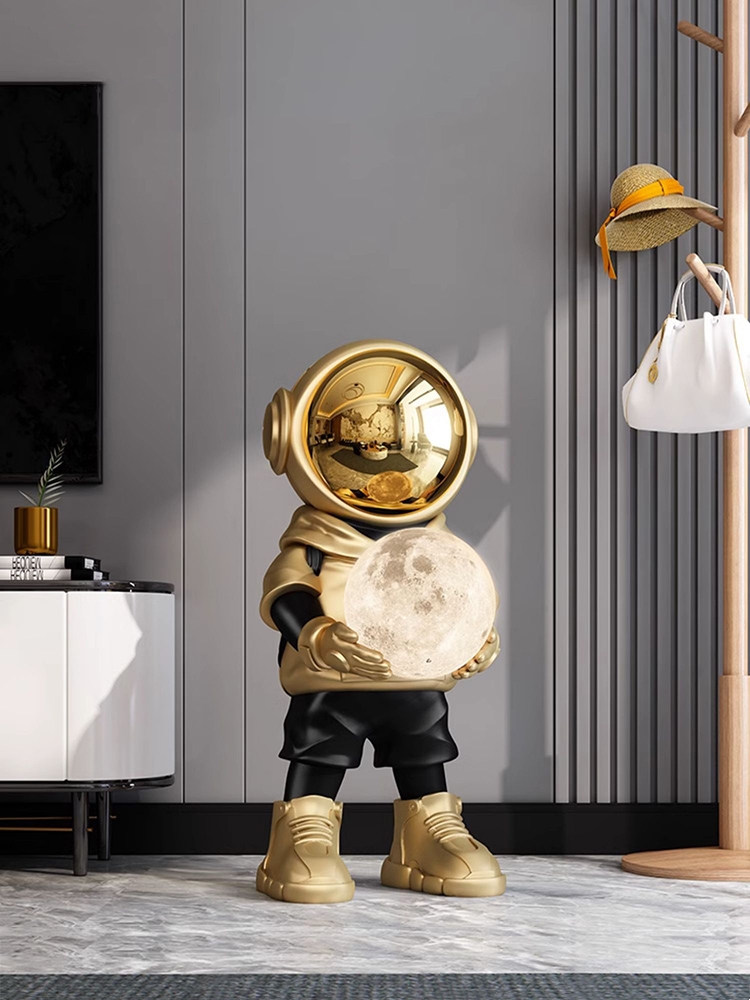 Home Decor Bluetooth Astronaut - Resin Art In Floor 评论和价格