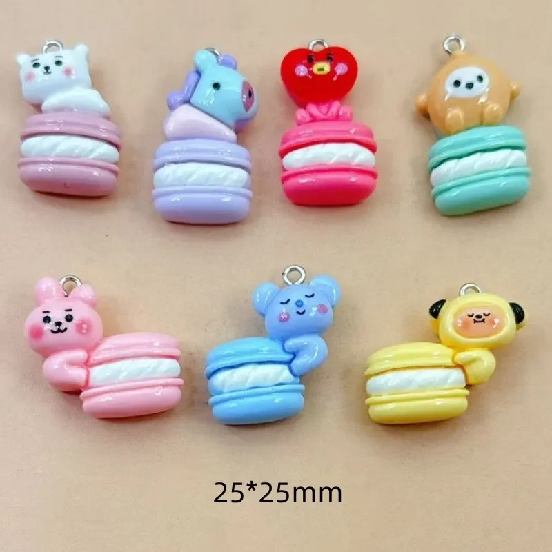 10pcs Mixed Cartoon Resin Char - Resin Art And Decor 评论和价格