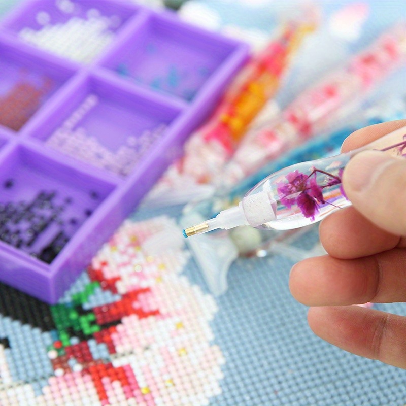 1set Flower Design Resin 5D Di - Resin Art Painting 评论和价格